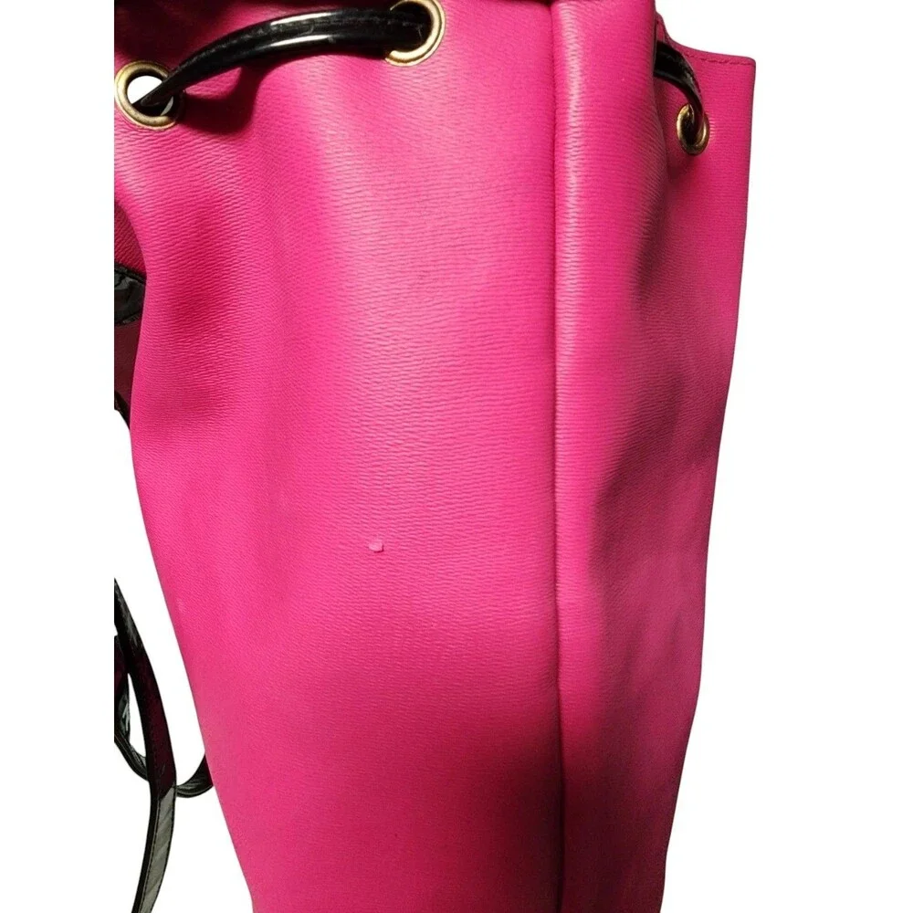 Juicy Couture Hot Pink Backpack Tote PVC Large